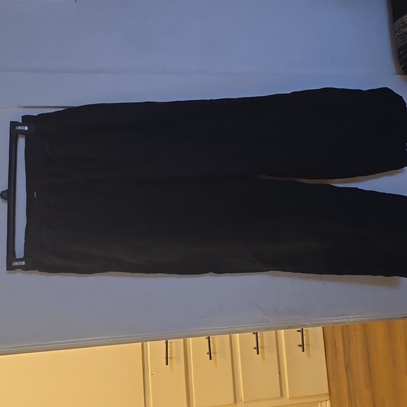 Ozma Of California Juno Pant In Washed Black 100% Heavy Laundered Linen - Picture 2 of 7